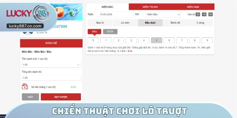 Chiến thuật chơi lô trượt