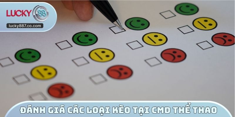 Đánh giá các loại kèo tại CMD thể thao