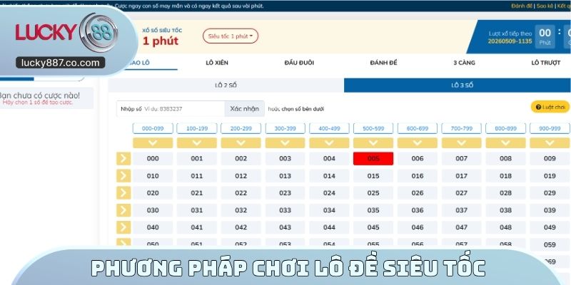 Cách chơi lô đề siêu tốc